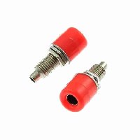 Гнездо Z011 4MM PANEL JACK RED