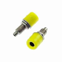 Гнездо Z011 4MM PANEL JACK YELLOW