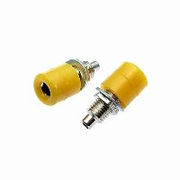 Гнездо Z031 4MM SOCKET YELLOW