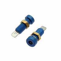 Гнездо Z032 4MM SOCKET BLUE