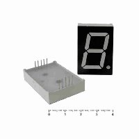 Lcd индикатор  KEM-12101BR RED