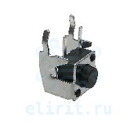 Микрокнопка  2PIN  6*6*4.3  KAN0631-0501B (SWT-7) УГЛОВАЯ