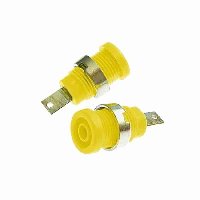 Гнездо  Z013 4MM PANEL JACK YELLOW