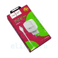 Блок питания  USB*2  5V 2.4A  HOCO C77A + MICRO USB