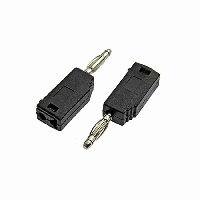 Гнездо 110004666 ZP-027 2MM STACKABLE PLUG BLACK