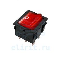 Переключатель  MIRS202-4C3 КРАСНЫЙ 6PIN ON-ON