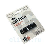 Флешка  16GB QUMO OPTIVA 02 ЧЕРНАЯ