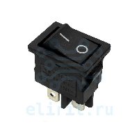 Переключатель  SWR 45 4P B-B ЧЕРНЫЙ