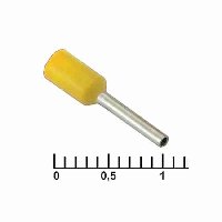 Наконечник втулочный DN00508 YELLOW (1X8MM)