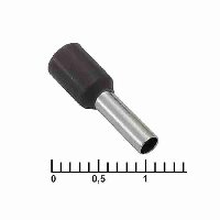 Наконечник втулочный 110005653 DN02508 BLACK (2.2X8MM)