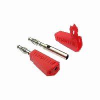 Штеккер 110005966 Z040 4MM STACKABLE PLUG RED