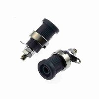 Гнездо Z012 4MM PANEL JACK BLACK