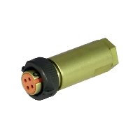 Разъем 110005846 РС4ТВ  РОЗЕТКА С КОЖУХОМ