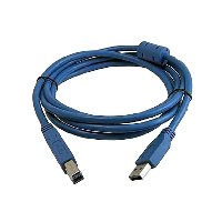 Кабель 110006632 USB AM-BM  1.8M V3.0  СИНИЙ