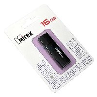 Флешка  16GB MIREX LINE BLACK