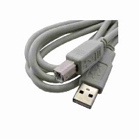 Кабель  USB AM-BM  1.8M V2.0  СЕРЫЙ