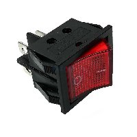 Переключатель IRS201-6C3 КРАСНЫЙ 16A 250V