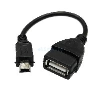 Переходник   USB A(F)=USB MINI 5PIN  10СМ