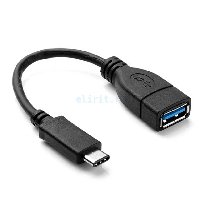 Переходник   USB A(F)=USB TYPE-C  OTG  D16 10CM 