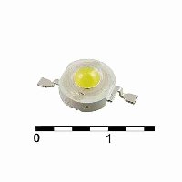 Светодиод  LED  1W БЕЛЫЙ 3.4V 110-120LM  6500-7000K