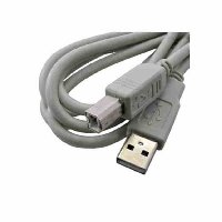 Кабель  USB AM-BM  5.0M V2.0 BITES СЕРЫЙ
