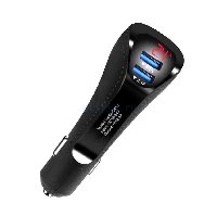 Блок питания АВТО 5V USB 2400MA X 2 TDS TS-CAU35 ДИСПЛЕЙ Блок питания АВТО 5V USB 2400MA X 2 TDS TS-CAU35 ДИСПЛЕЙ