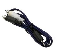 Кабель   ДЖЕК 4PIN 2.5ММ = 2RCA (M) 1М