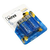 Батарейка  C (R14) MIREX  LR14 ALKALINE