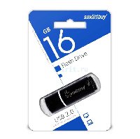 Флешка  16GB SMARTBUY CROWN BLACK