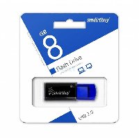 Флешка   8GB SMARTBUY CLICK BLUE