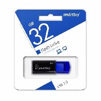 Флешка  32GB SMARTBUY CLICK BLUE