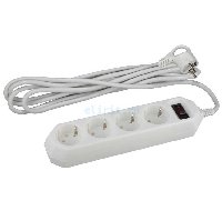 Сетевой фильтр  ЭРА USF-M-4ES-1.5M-W БЕЛЫЙ