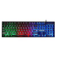 Клавиатура  DEFENDER GK-300LB SPARK RGB USB ИГРОВАЯ 1.5М