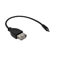 Переходник  USB A(F)=USB MICRO  OTG  20CM