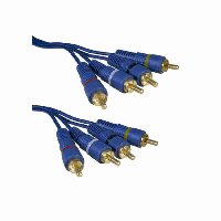 Кабель  4RCA(M)-4RCA(M)  1.5M  BL