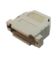 Корпус разъема  DP-25CB-G СЕРЫЙ НА ЗАЩЕЛКАХ 