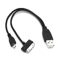 Переходник   USB A(M)=SAMSUNG IPAD MICROUSB BS-416