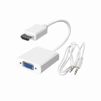 Переходник HDMI(M)=VGA(F) + КАБЕЛЬ С3.5(М)=С3.5(М)