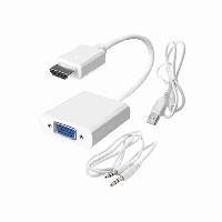 Переходник HDMI(M)=VGA(F) + AUX + USB POWER