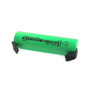 Аккумулятор  18650  3.7V 2500MAH  LI-ION ЗЕЛЕНЫЙ С ВЫВОДАМИ 25A