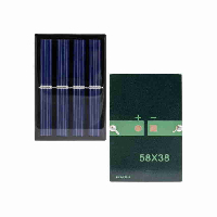   СОЛНЕЧНАЯ ПАНЕЛЬ    0.5V  1.5A   58Х38 MM