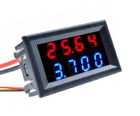   ЦИФРОВОЙ ПРИБОР 0-200V 0-10A  4 РАЗРЯДА