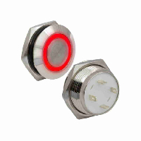 Кнопка 110012291 GQ19TF-10E/R/N OFF-(ON)