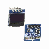  110012434 МОДУЛЬ OLED ДИСПЛЕЙ 0.49   64*32  СИНИЙ 4PIN 3.3V