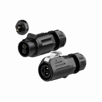 Разъем герметичный SF2011/PS-2P IP67 20A 250V