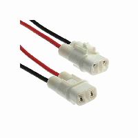 Разъем DJ7021-2-21 РОЗЕТКА 2 PIN С ПРОВОДОМ 18AWG 300ММ