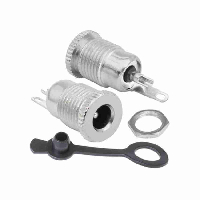 Гнездо 110012542 5.5*2.1 НА КОРПУС МЕТАЛЛ С ЗАГЛУШКОЙ 