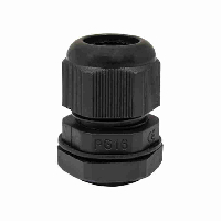 Кабельный ввод PG-16B  IP68 ЧЕРНЫЙ