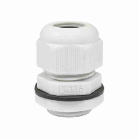 Кабельный ввод PG-13.5G  IP68 СЕРЫЙ