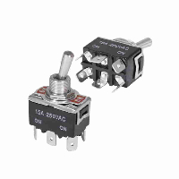 Тумблер KN3(B)-202P  ON-ON